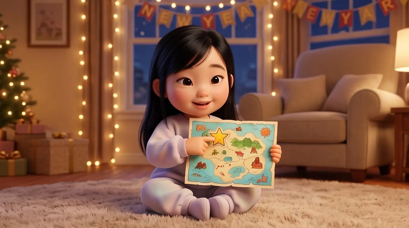 Mei's Year Treasure Map
